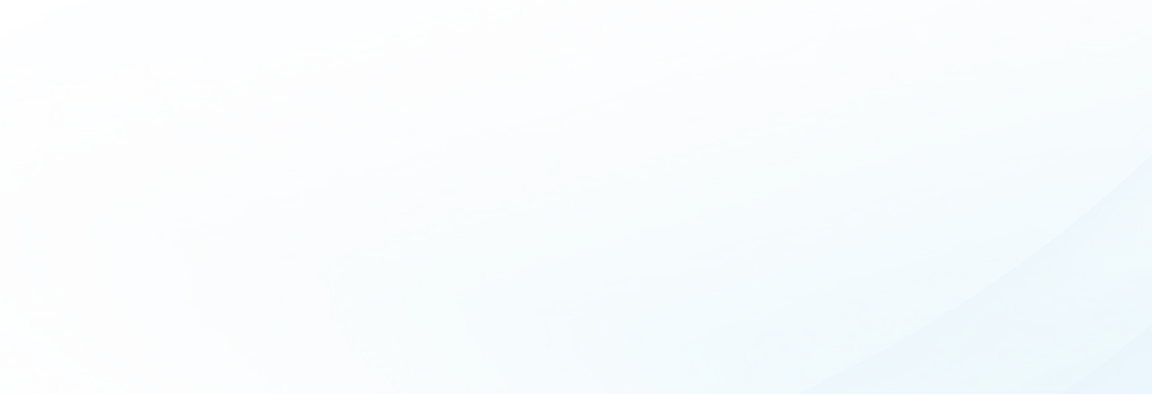 Abstract background of smooth, flowing blue and white waves blending together.