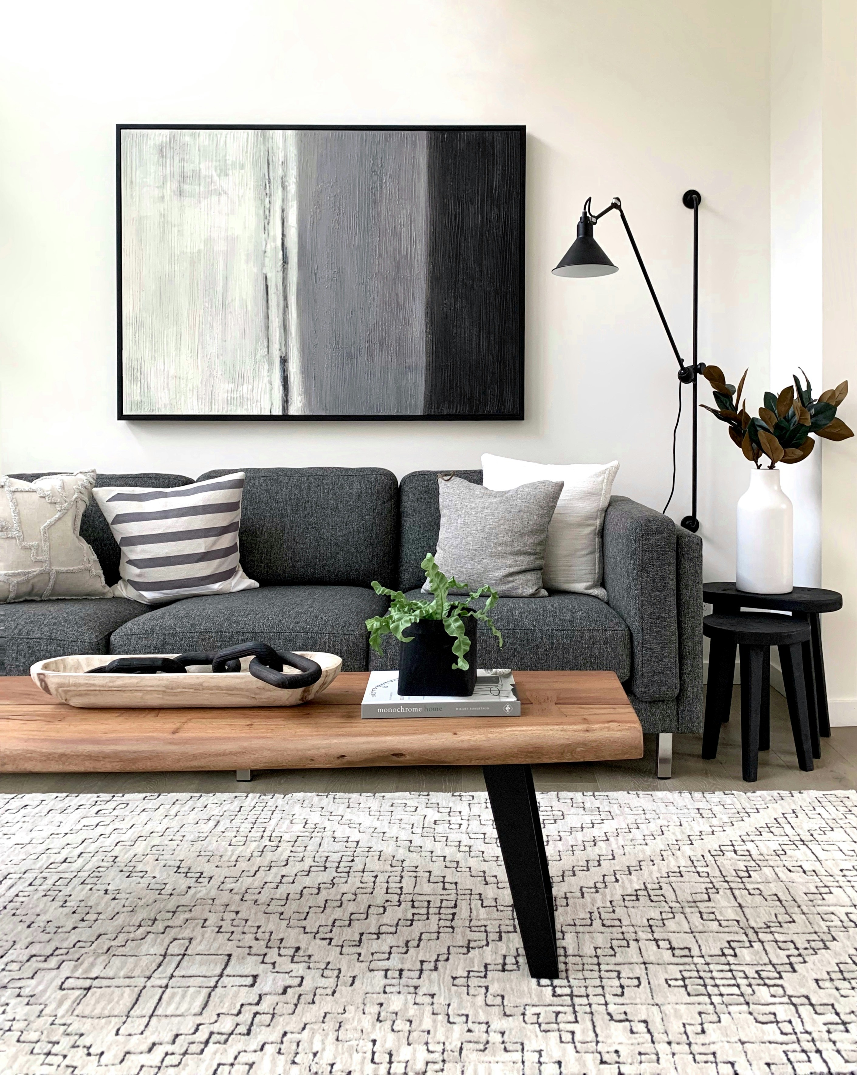 Living area stock photo