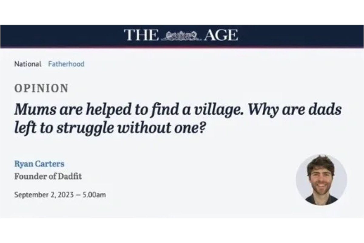 DadFit in The Age and Sydney Morning Herald