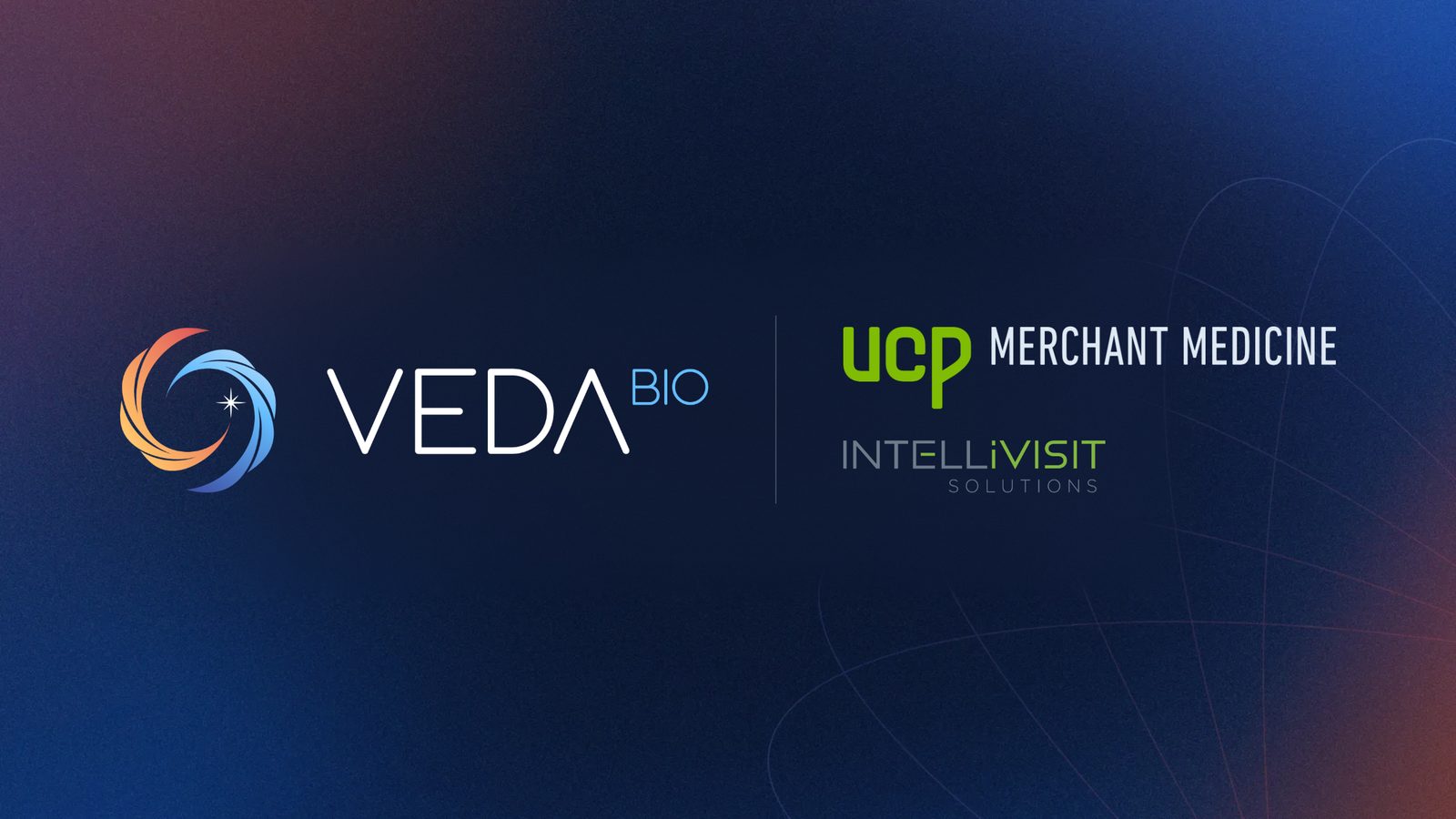VedaBio and UCP Merchant Medicine logos