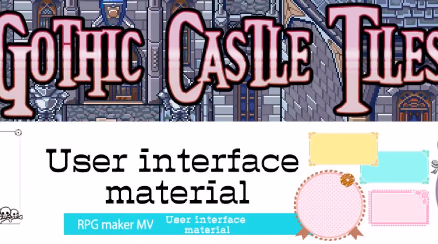 New Releases: Gothic Castle Tiles, User Interface Materials