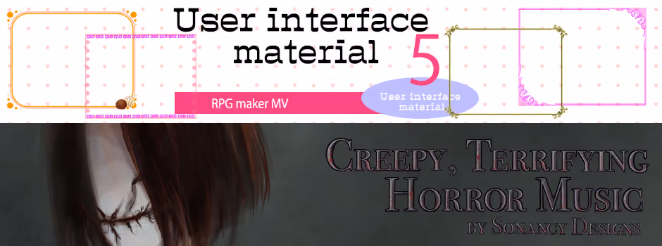 New Releases: Creepy Terrifying Horror Music, User Interface Material 5
