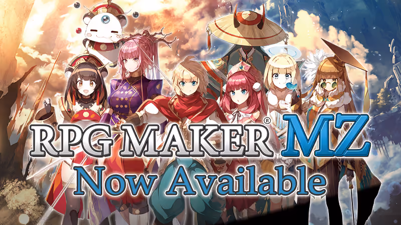 RPG Maker MZ is now AVAILABLE!