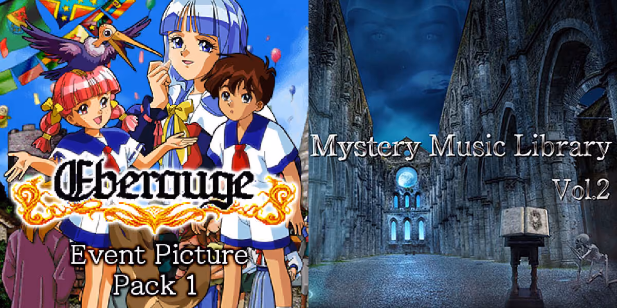 New Releases: Eberouge Event Picture Pack 1, Mystery Music Library Vol.2