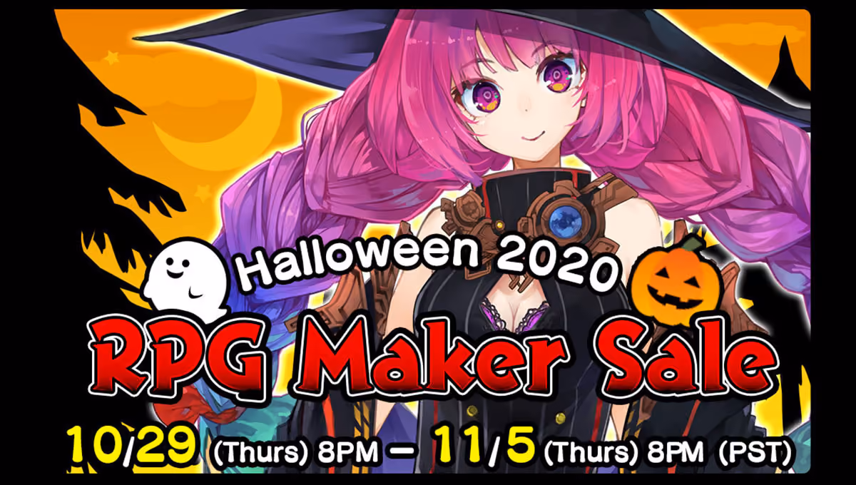 RPG Maker Web Halloween Sale 2020!