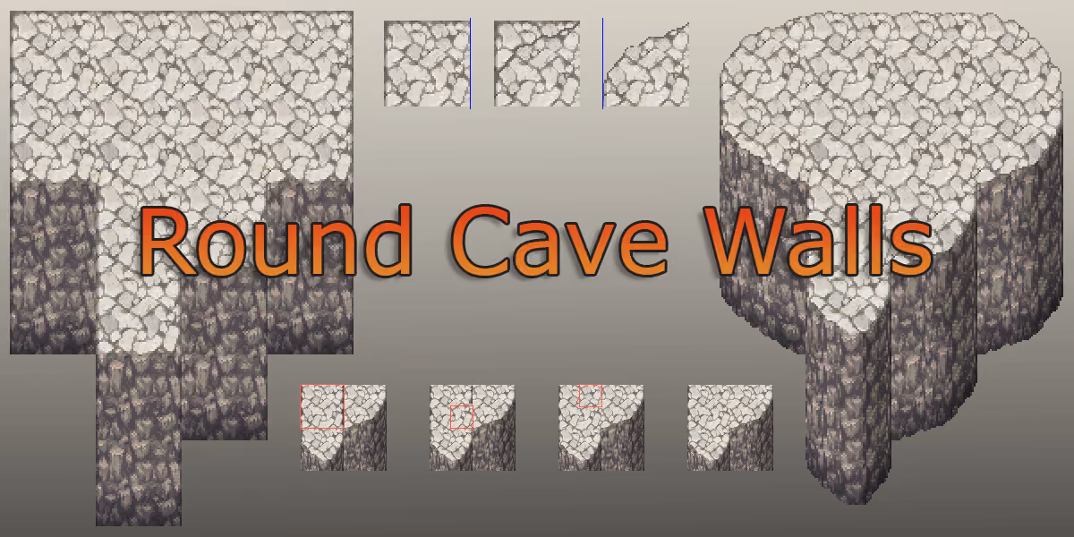 How to Make Rounded Caves Walls