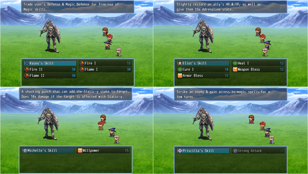 Using States with Skills in Battles