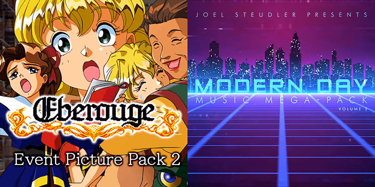 New Releases: Eberouge Event Picture Pack 2, Modern Day Music Mega-Pack Vol 03