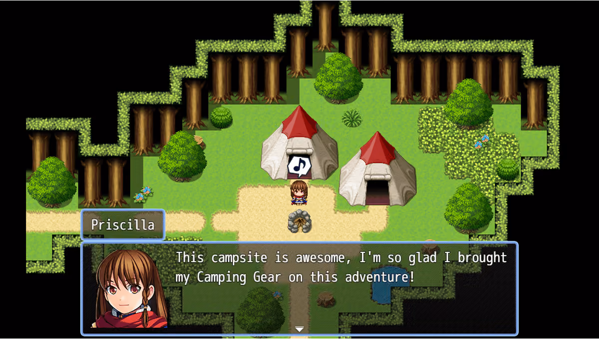 There and Back Again: Making Camp with an Item