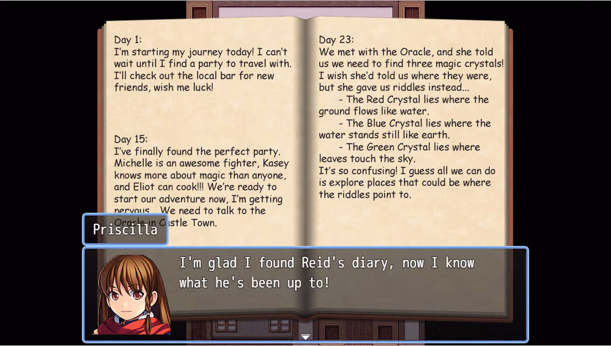 Make An In-Game Book with Pictures