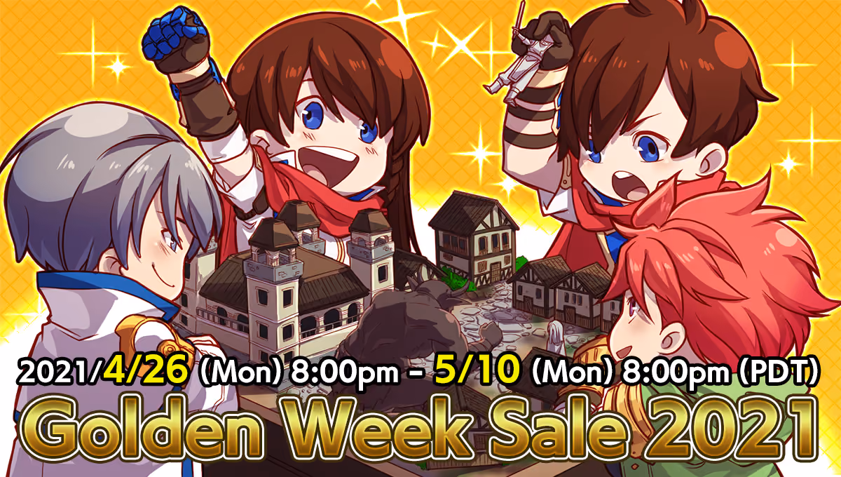 Degica Shop Golden Week Sale!