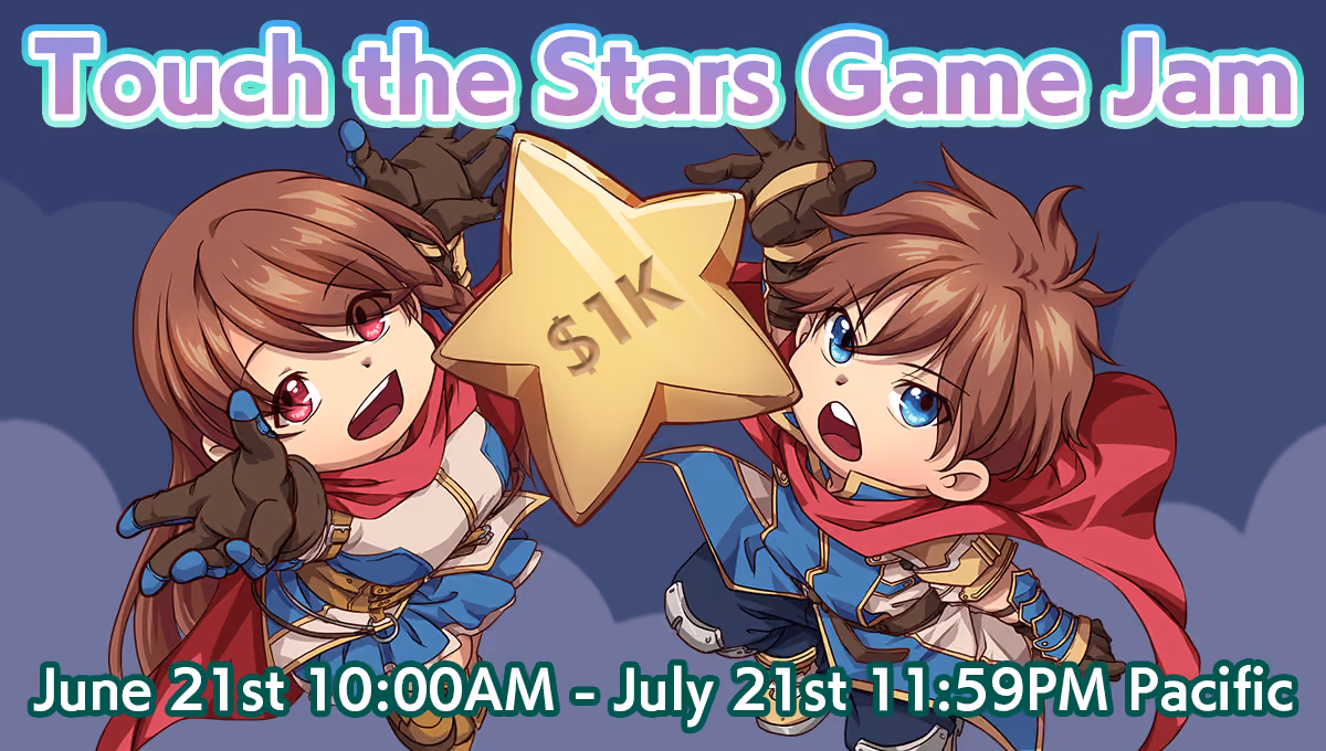 Welcome to the Touch the Stars Game Jam!