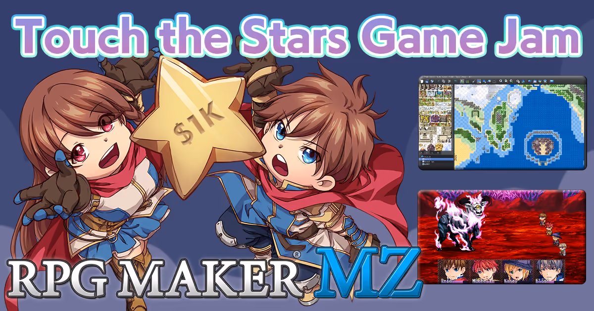 Touch The Stars Game Jam, Submissions Over, Play and Rate your Favorites!