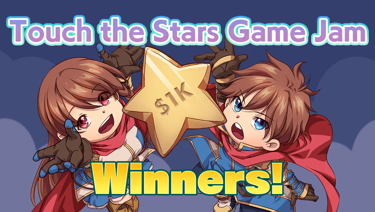 Touch the Stars Game Jam Winners!