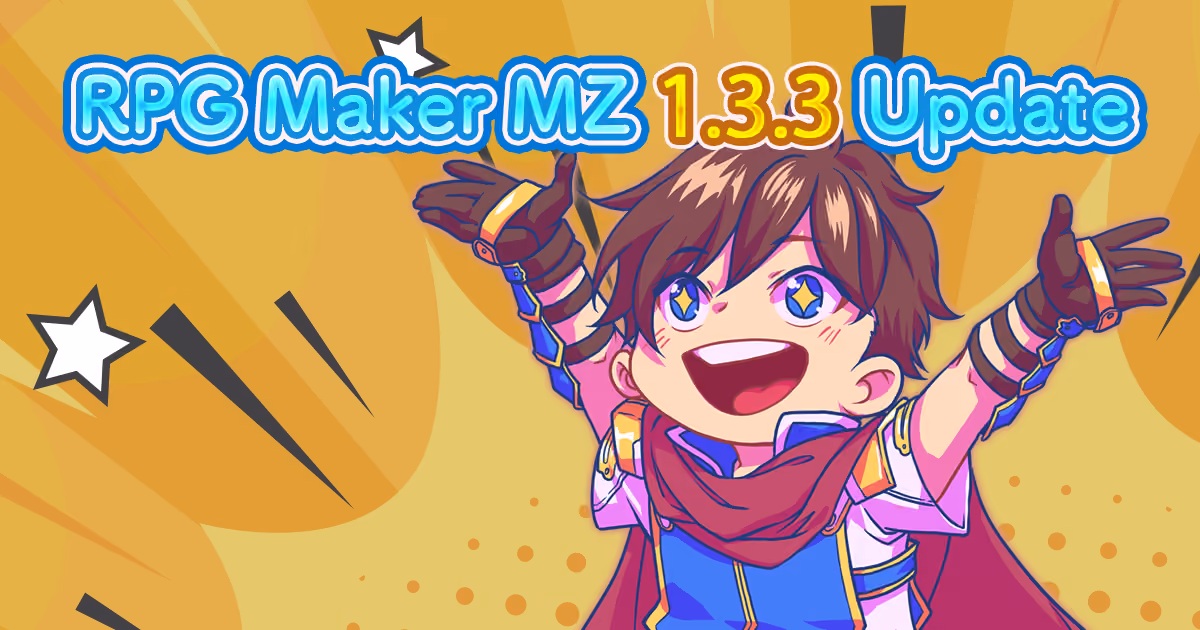 RPG Maker MZ Version 1.3.3 Update