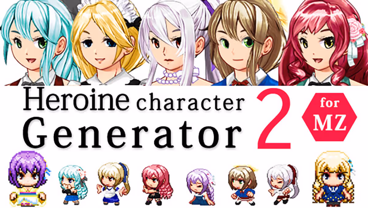 Heroine Character Generator 2 for MZ Fix