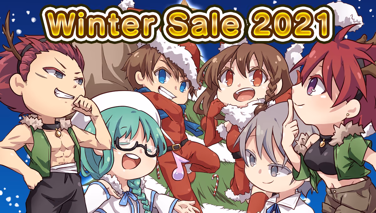Steam Winter Sale + Degica Shop Winter Sale!