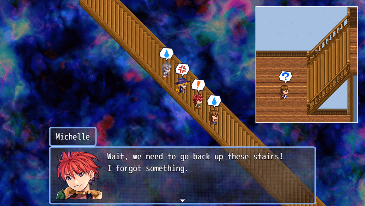 Special Movements: Walking on Diagonal Stairs