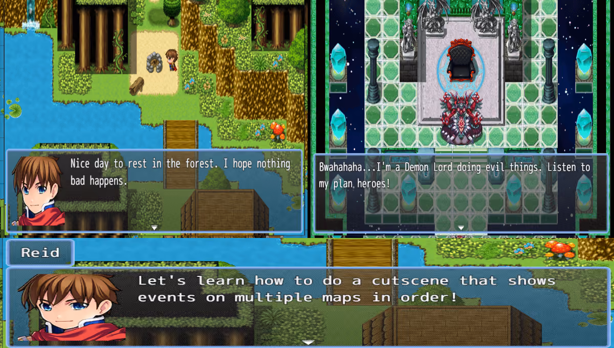 Cutscenes Across Multiple Maps