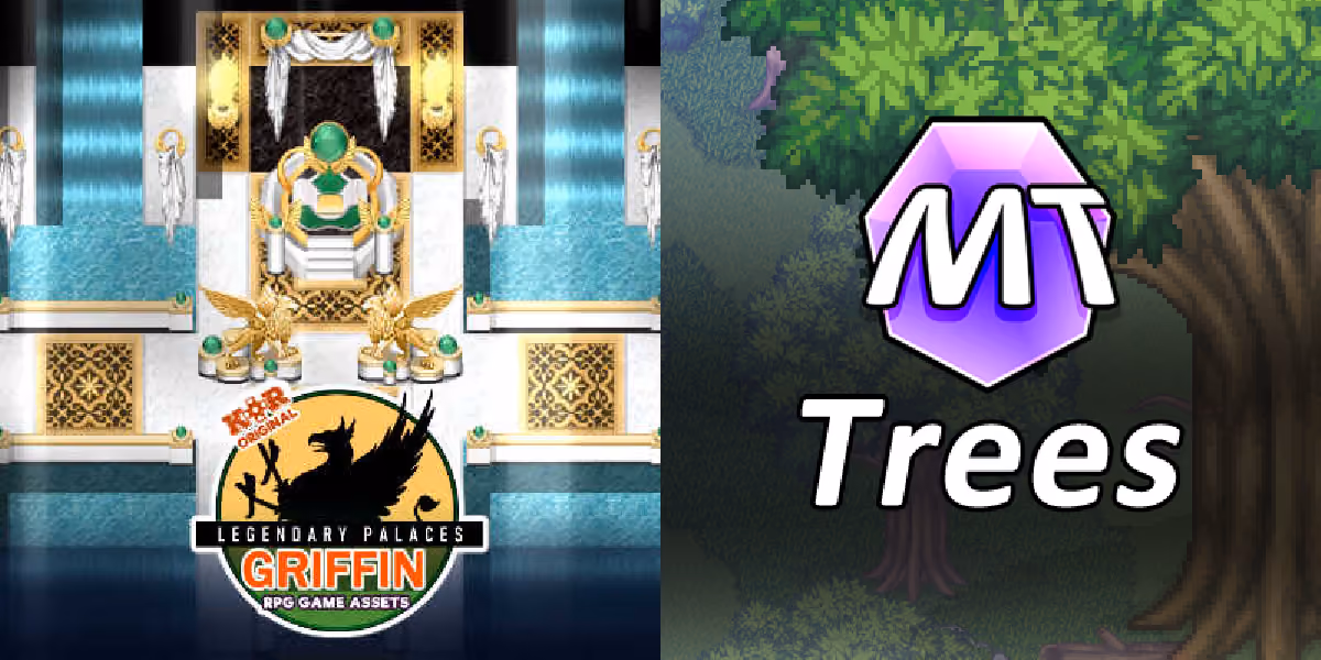 New Releases: KR Legendary Palaces - Griffin Tileset, MT Trees