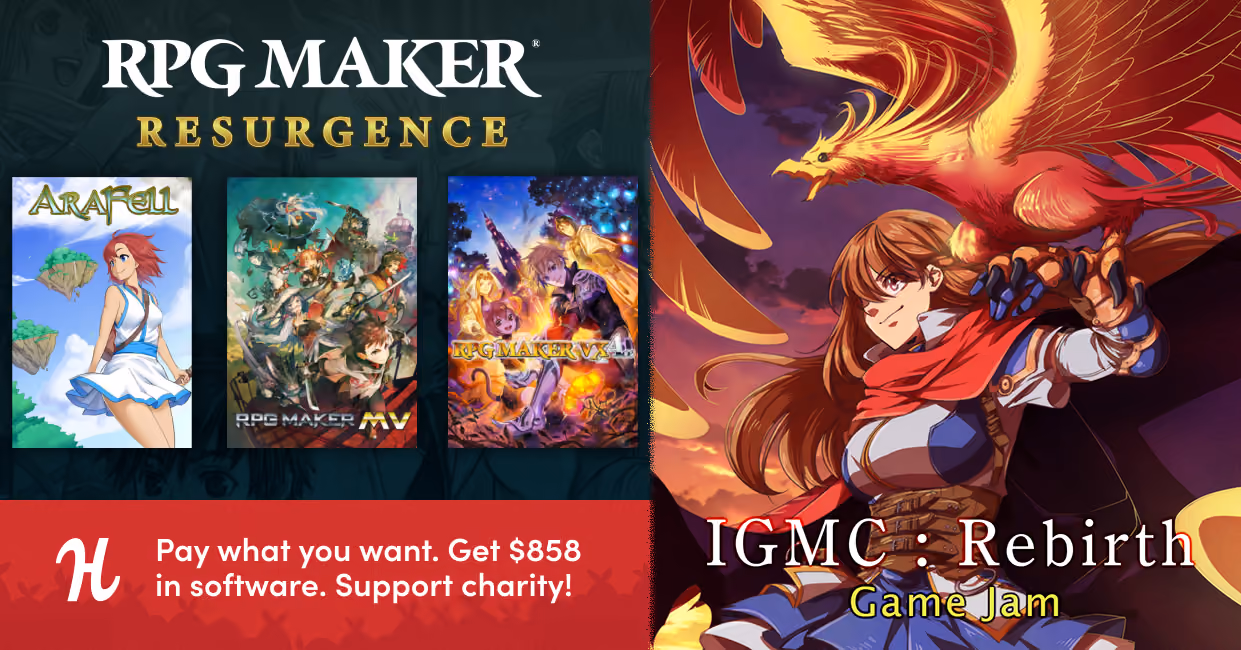 The IGMC Has been Reborn + Get the RPG Maker Resurgence Bundle!