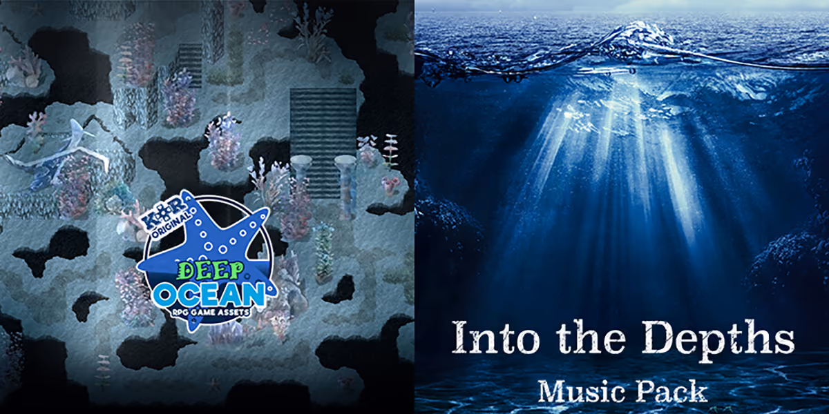 New Releases: KR Deep Ocean Tileset, Into the Depths Music Pack
