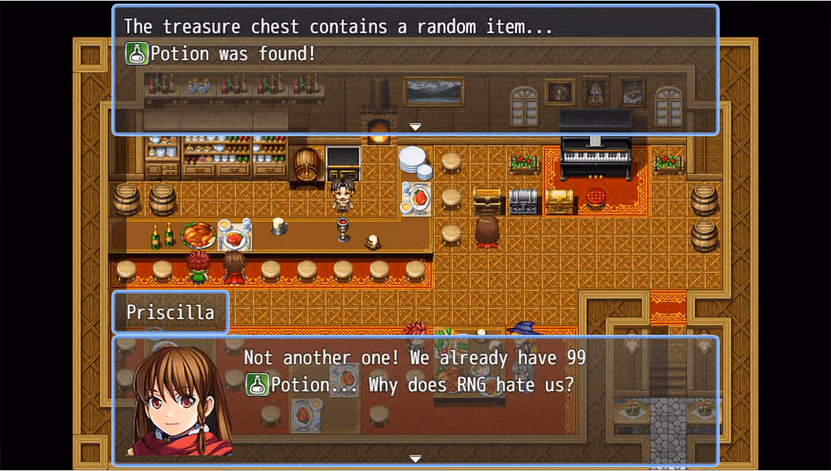 Controlling RNG in Treasure Chests