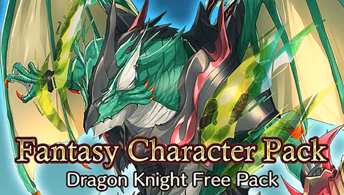The Fantasy Character Pack: Dragon Knight Free Pack Has Landed!