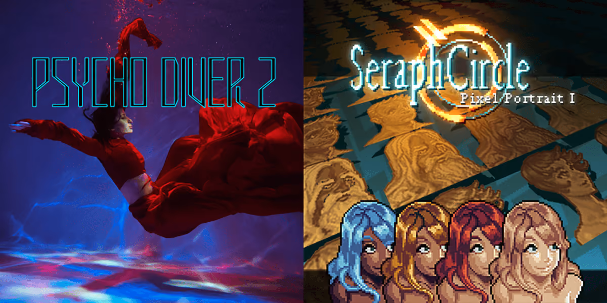 New Releases: PSYCHO DIVER 2, Seraph Circle Pixel Portraits 1