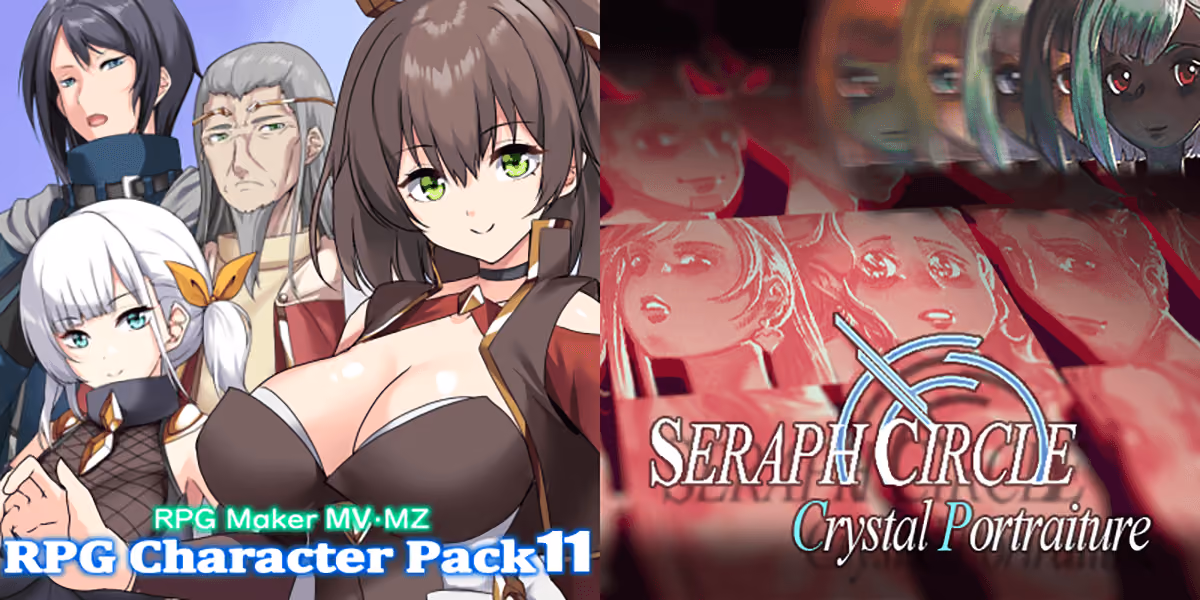 New Releases: RPG Character Pack 11, Seraph Circle Crystal Portraiture