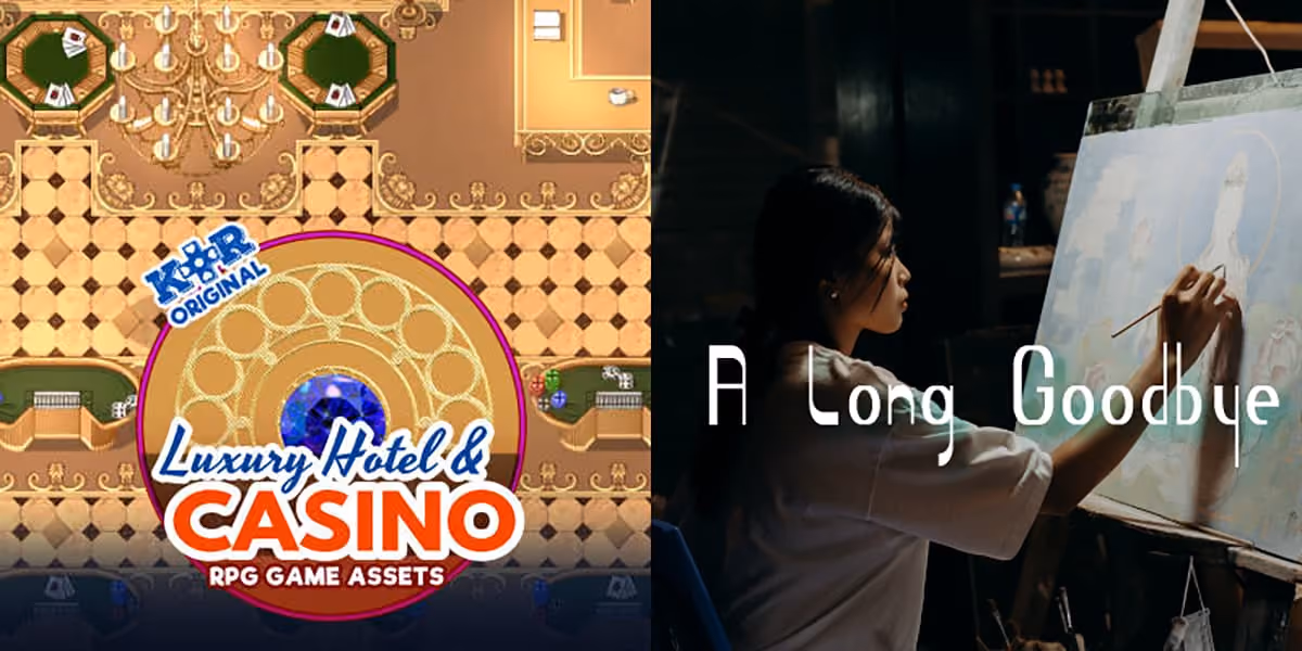 New Releases: KR Luxury Hotel and Casino Tileset, A Long Goodbye Song Pack