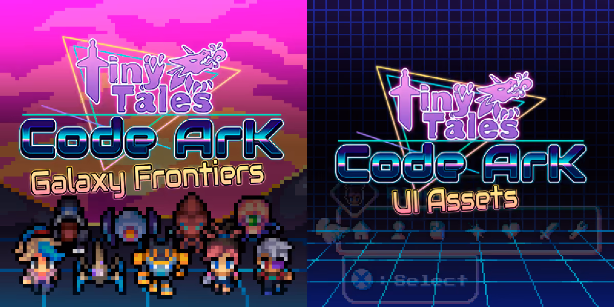 New Releases: MT Tiny Tales - CodeArk Galaxy Frontiers, MT Tiny Tales - CodeArk UI Assets