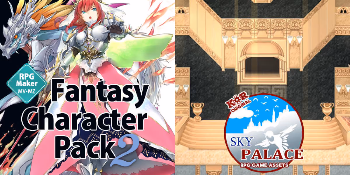 New Releases: Fantasy Character Pack 2, KR Sky Palace Tileset