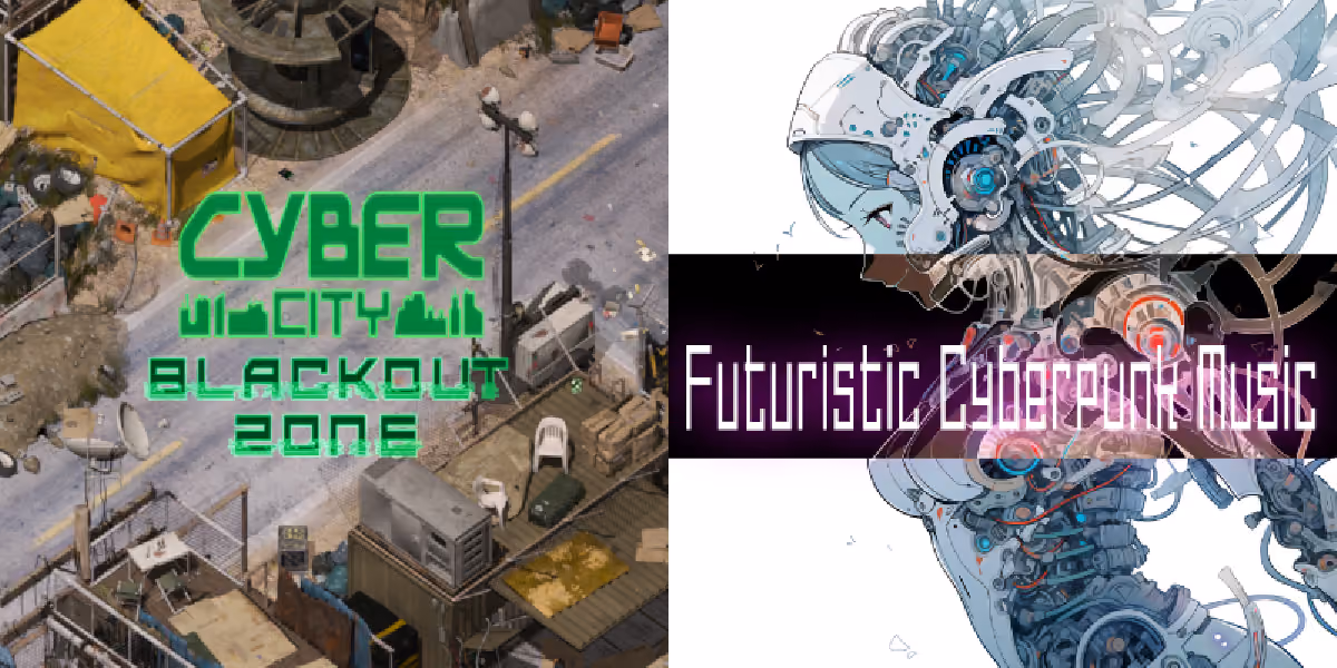 New Releases: CyberCity BlackoutZone Tiles, Futuristic Cyberpunk Music