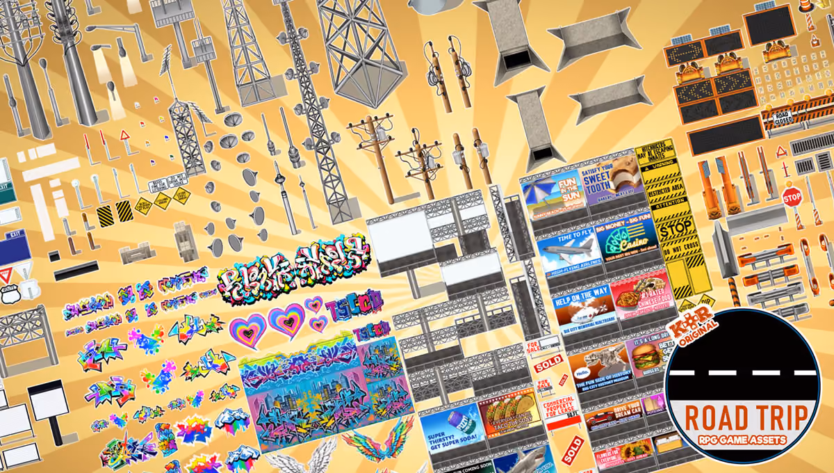 New Release: KR Road Trip Addon Tileset