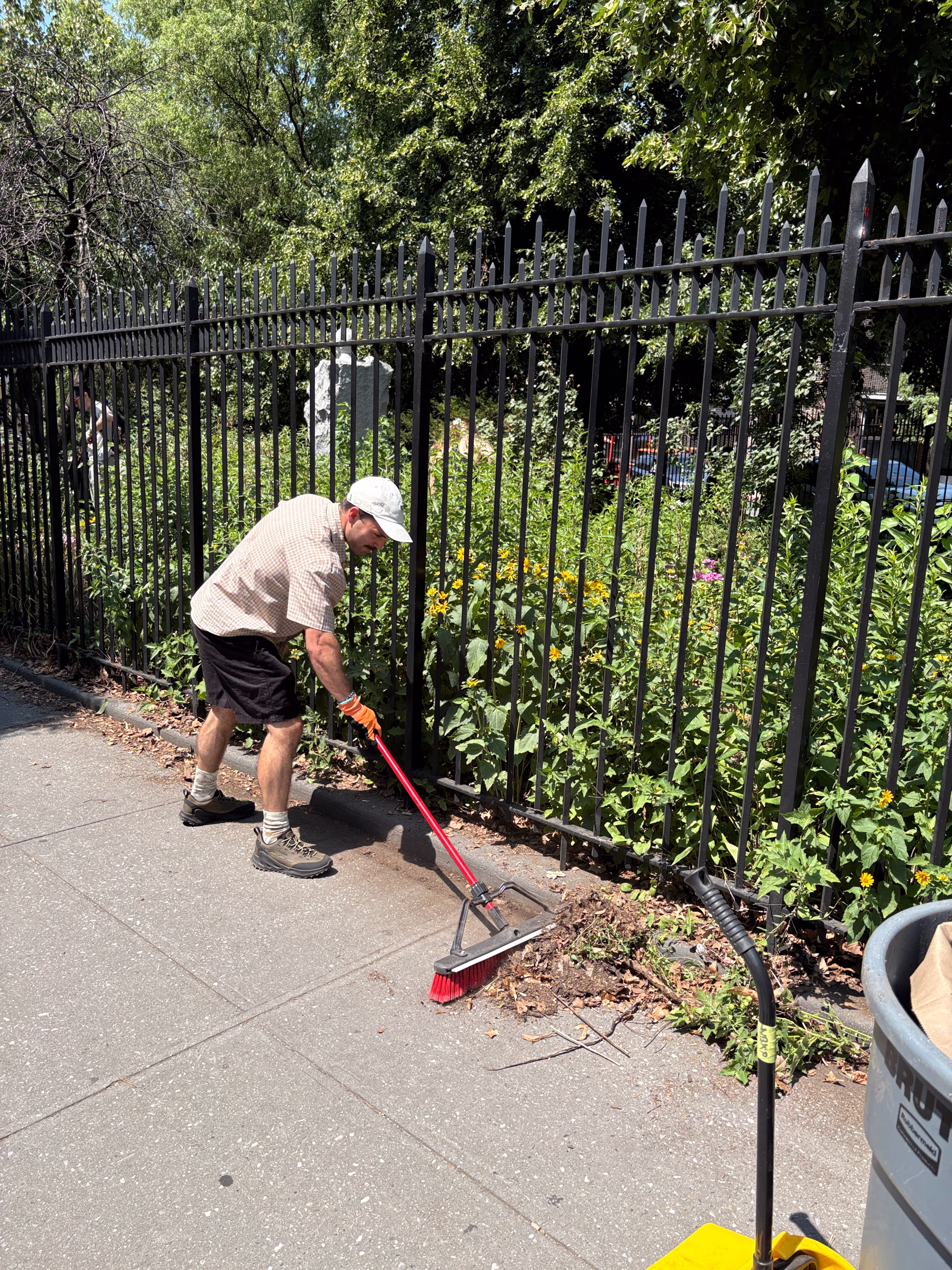 Volunteers caring for McCarren Park