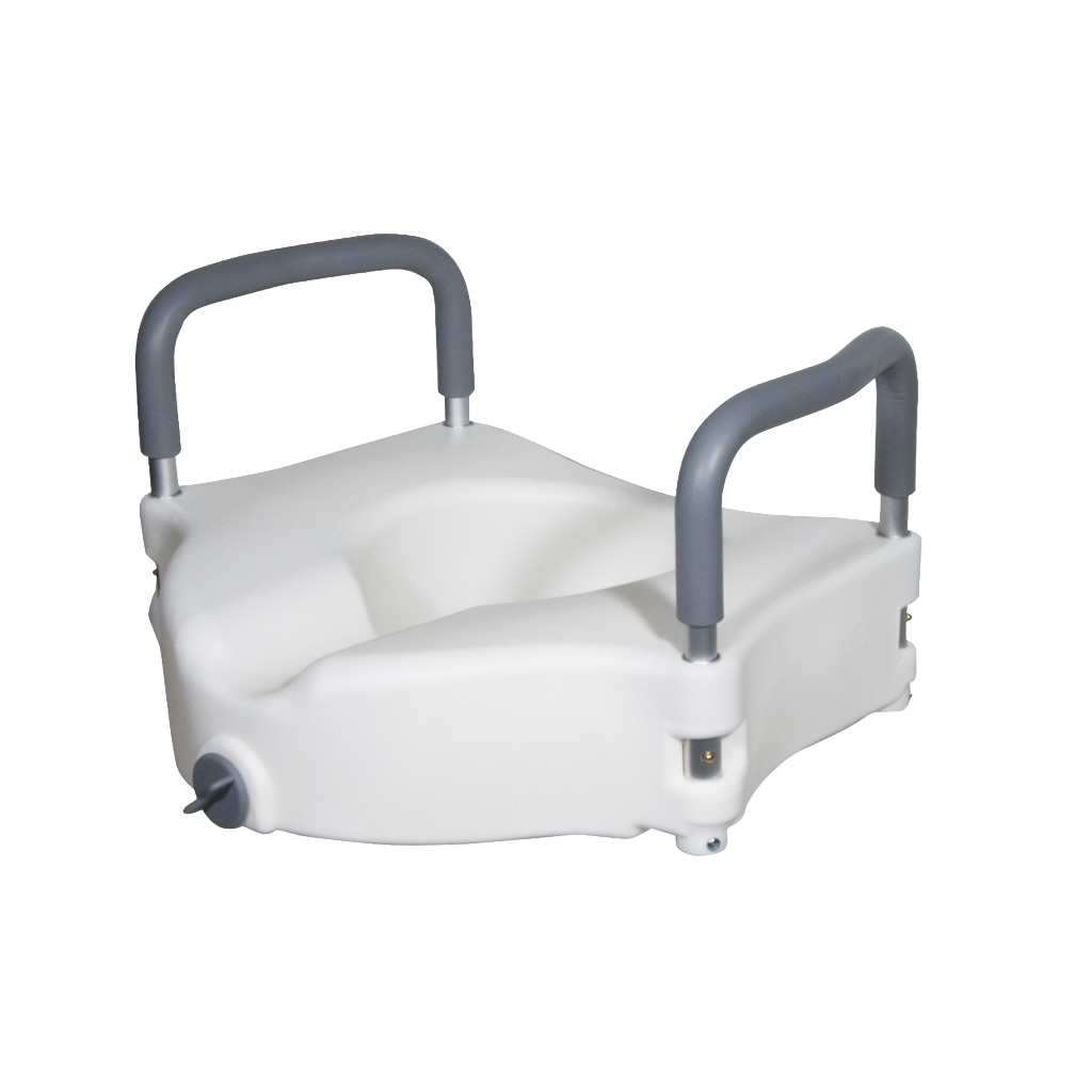 Raised Toilet Seat with Arms — durable medical equipment from Avista Medical