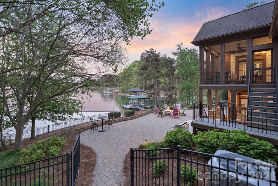 Kerr Lake waterfront home preview — representative photo