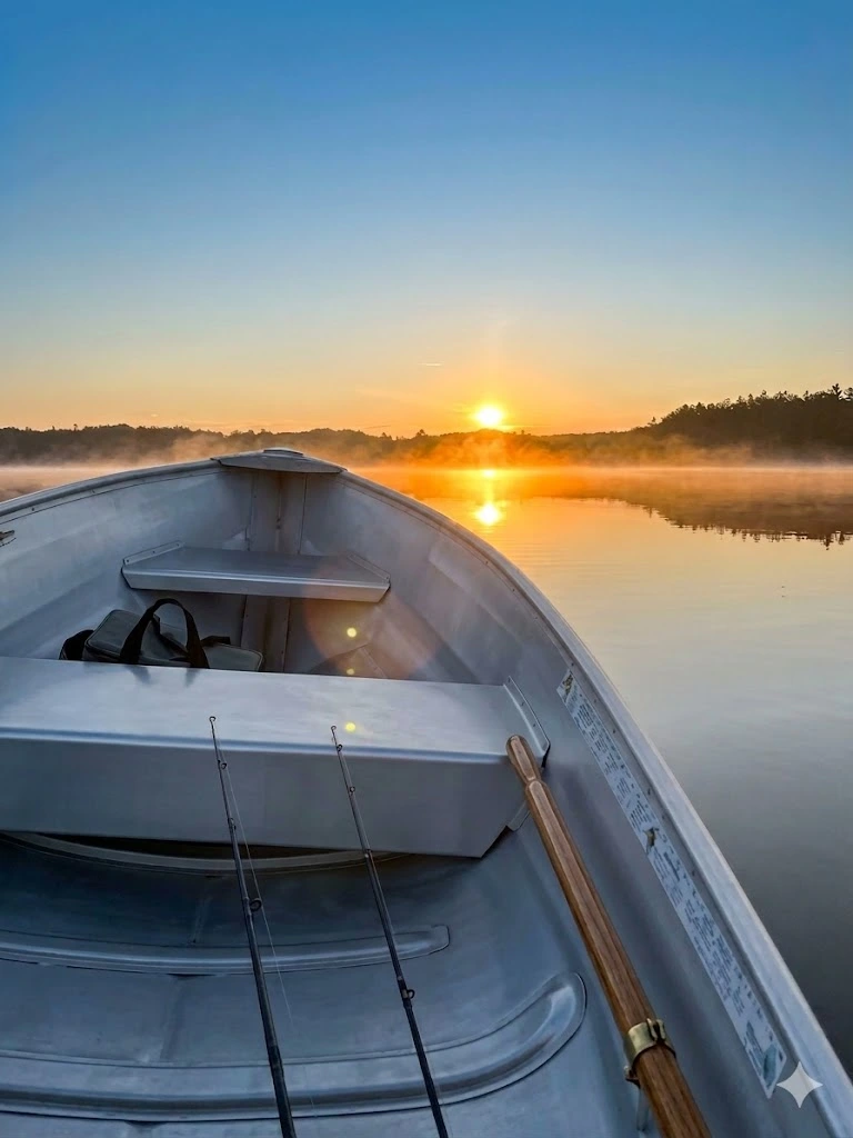 Fishing boat on Kerr Lake, Virginia