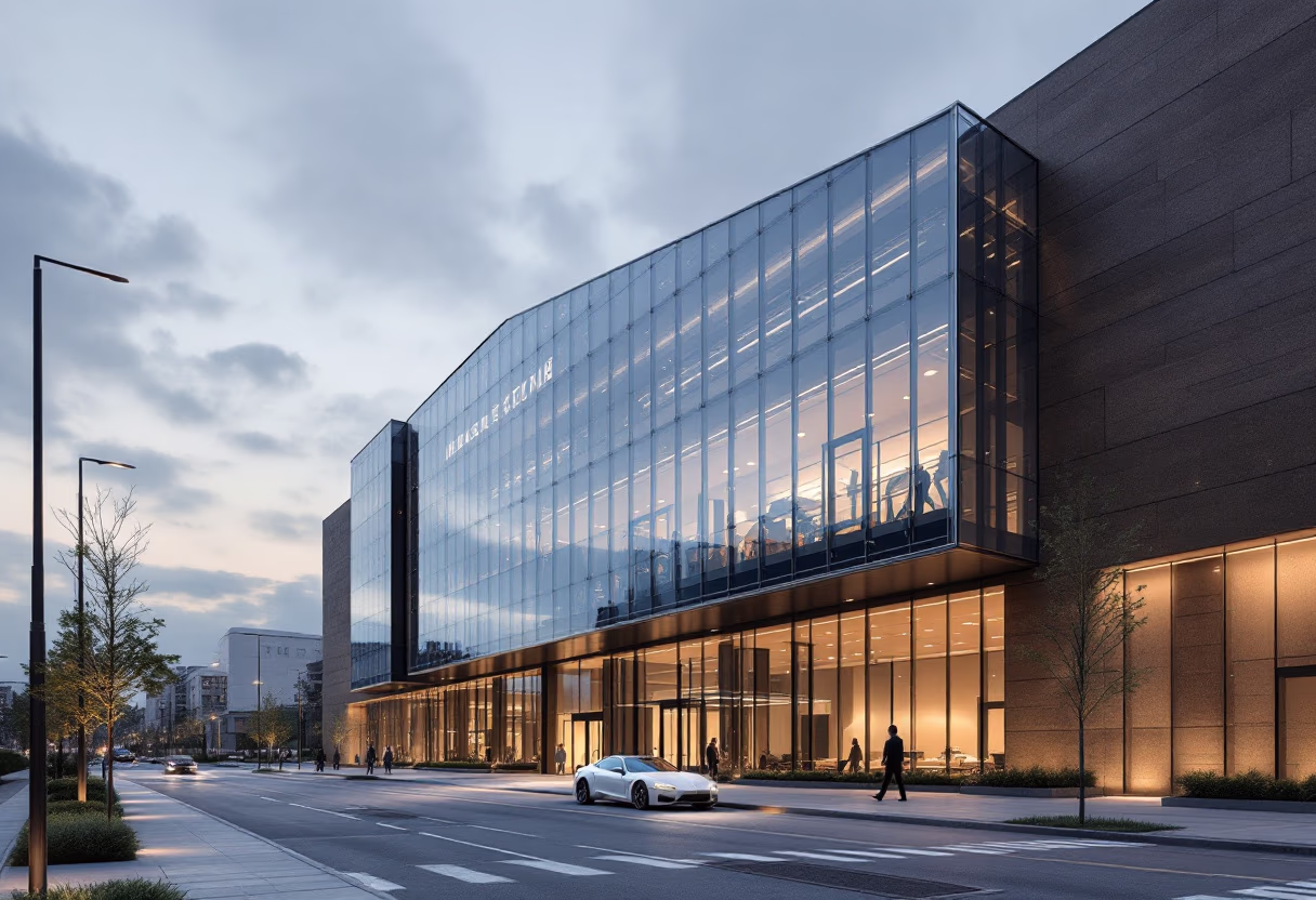image of office building exterior (for a mobility and transportation)