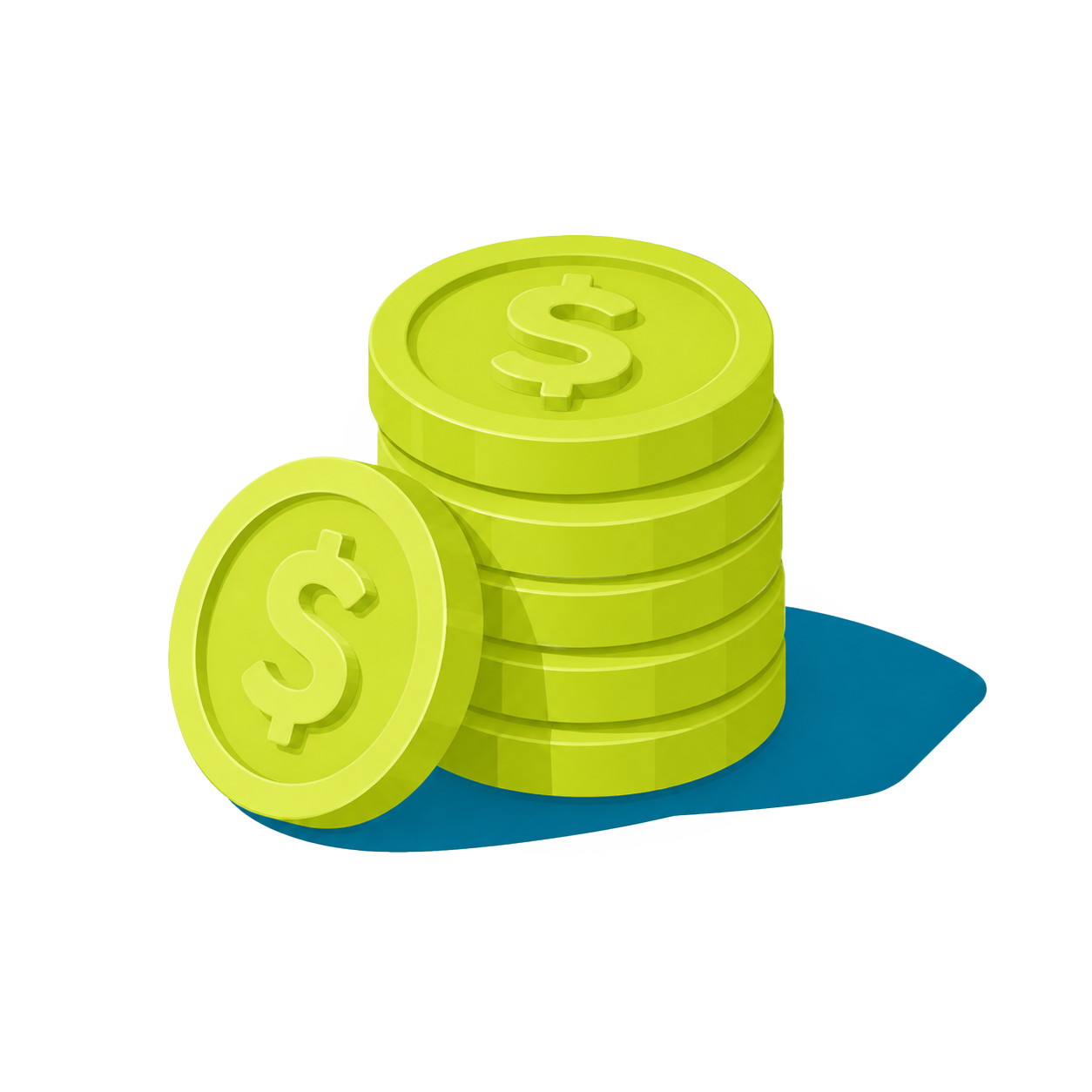 Coin illustration representing rebuilding a home deposit