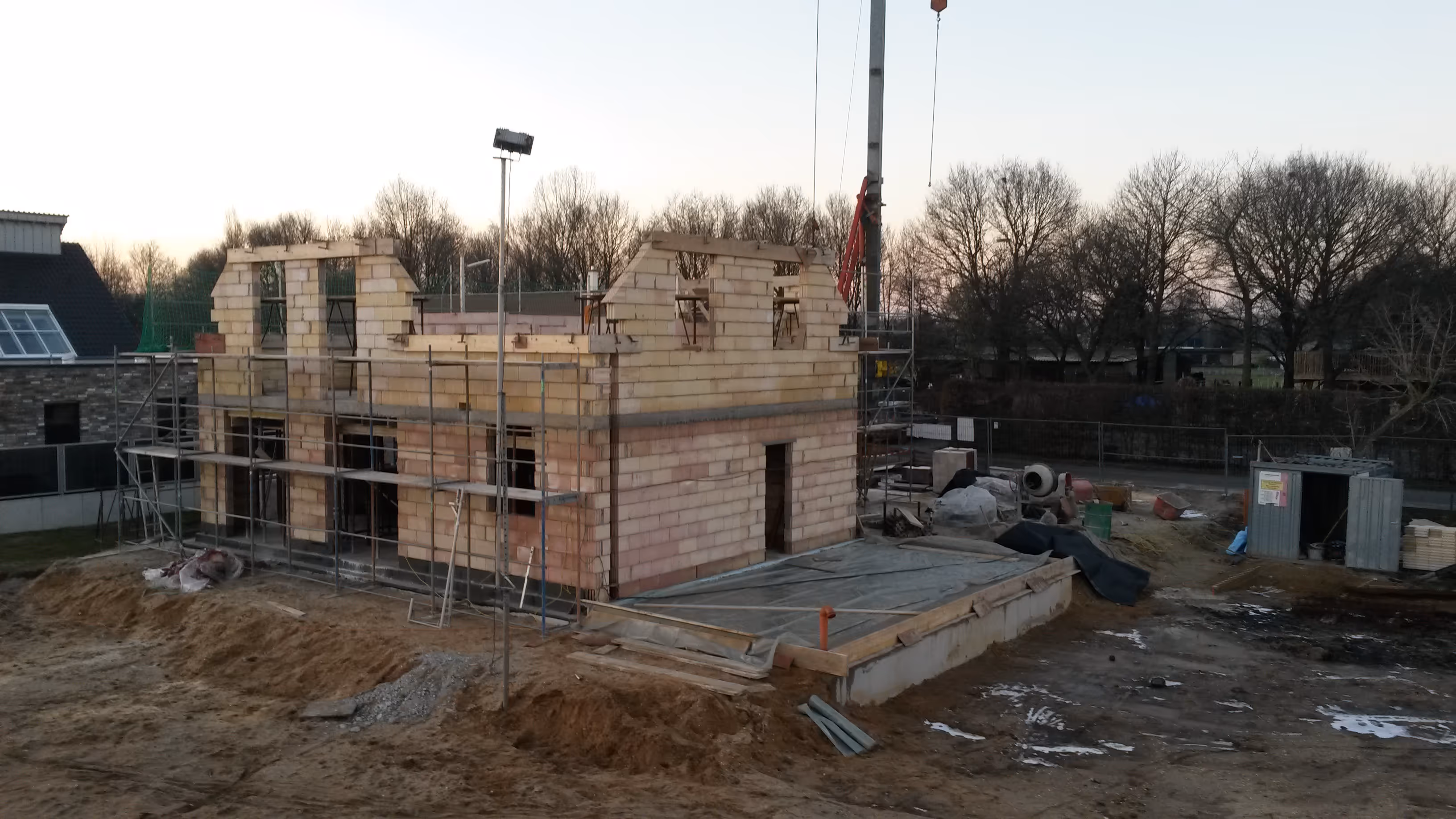 Kellerbau in Ortbeton