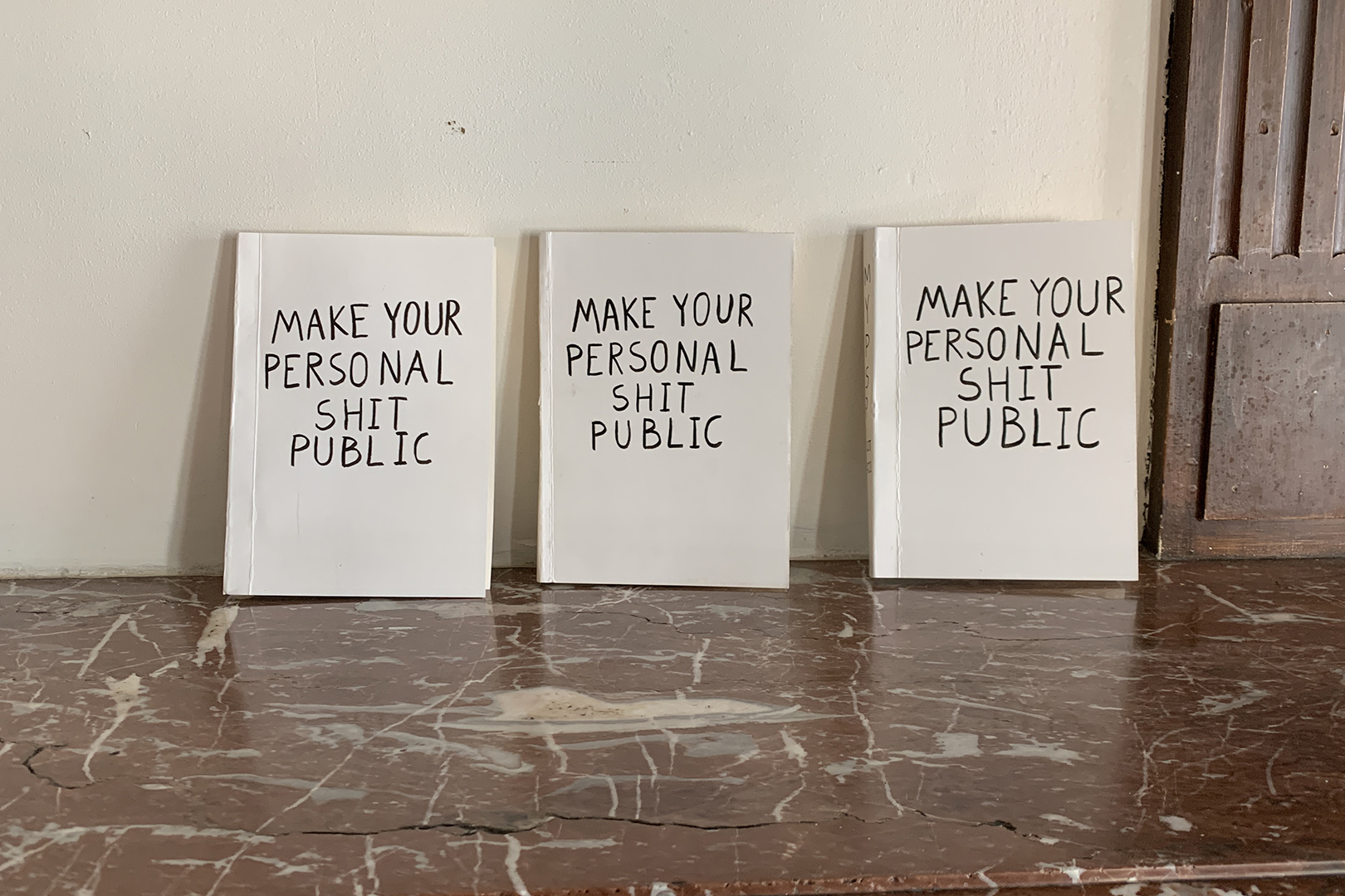 Make Your Personal Shit Public