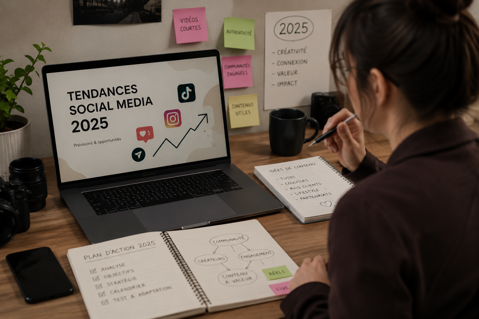 Tendances social media 2025