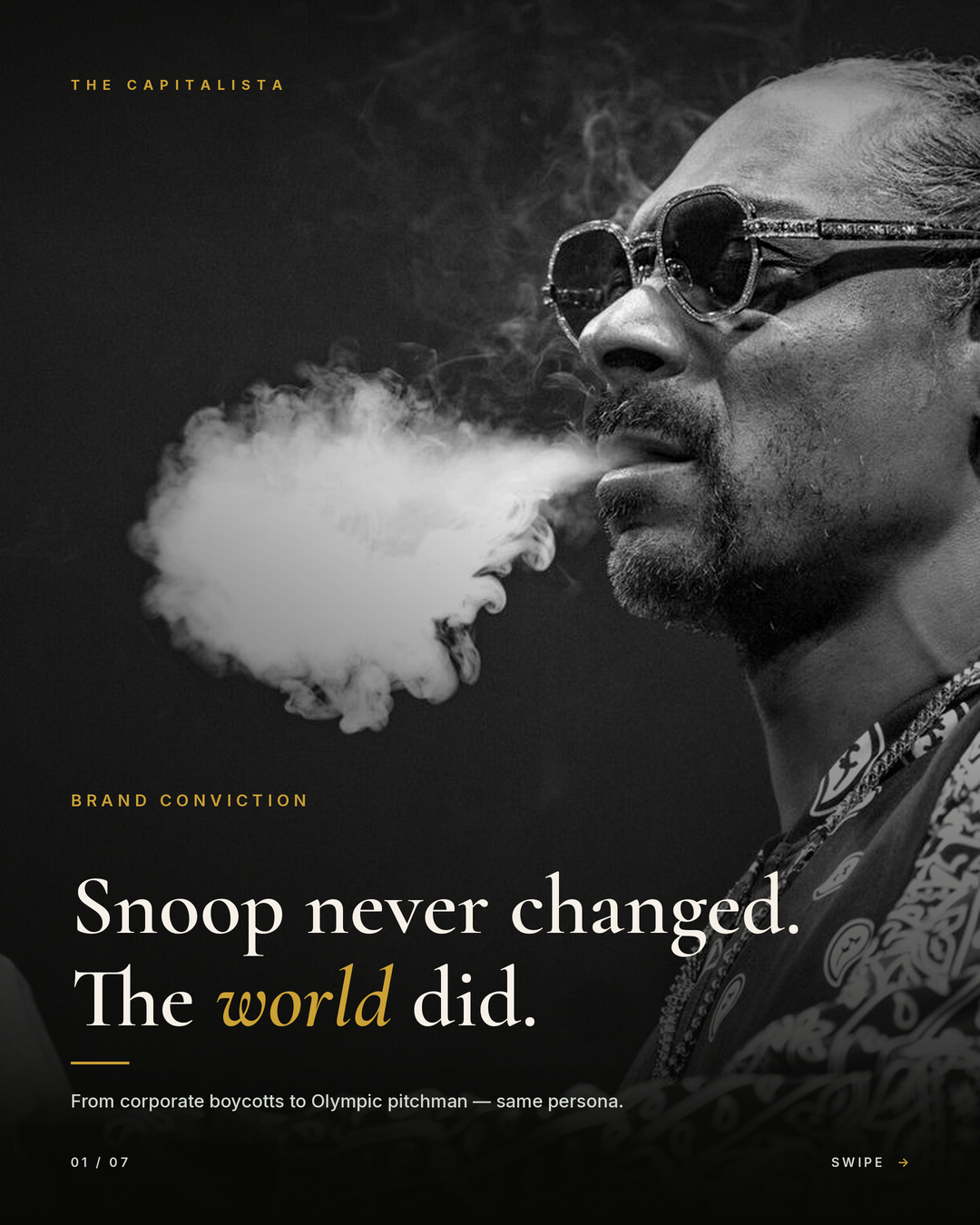Brand Consistency Over Compliance: What Snoop Dogg Teaches Founders About Pricing Power