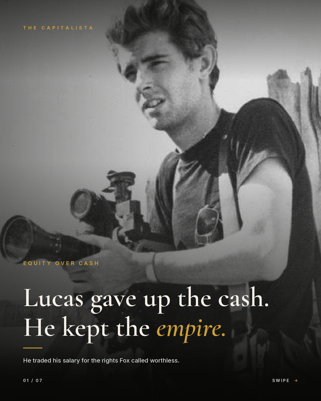 Equity Over Cash: What George Lucas's Star Wars Deal Teaches Founders About Wealth