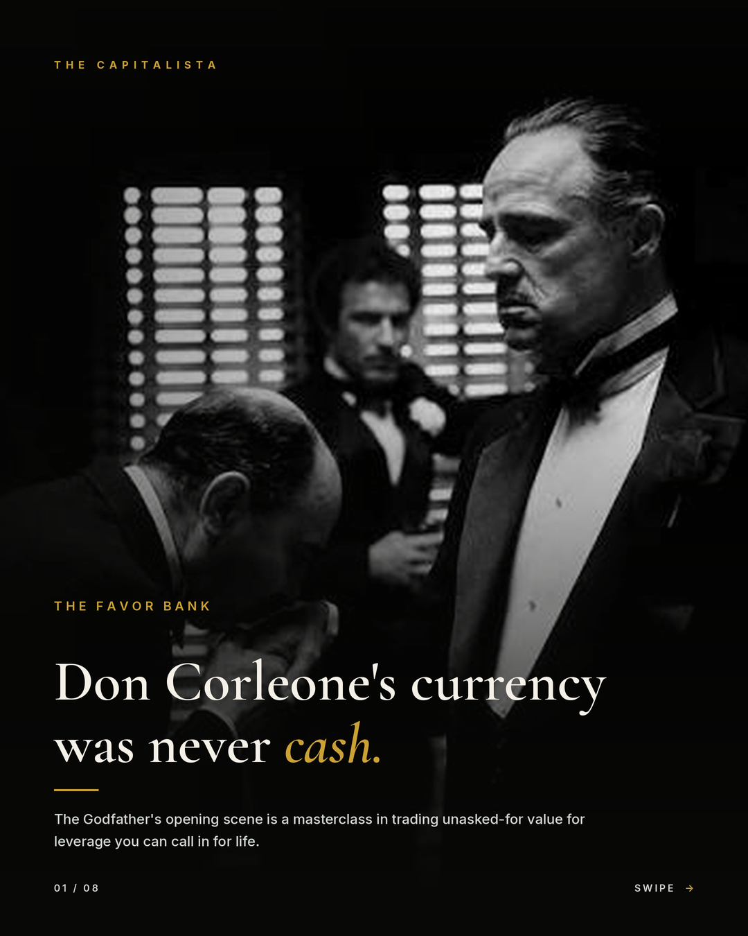 The Favor Bank: What The Godfather Teaches About Relationship Capital