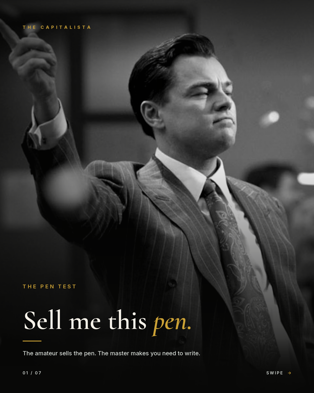 Sell Me This Pen: The Best Answer and the Real Sales Lesson Behind It