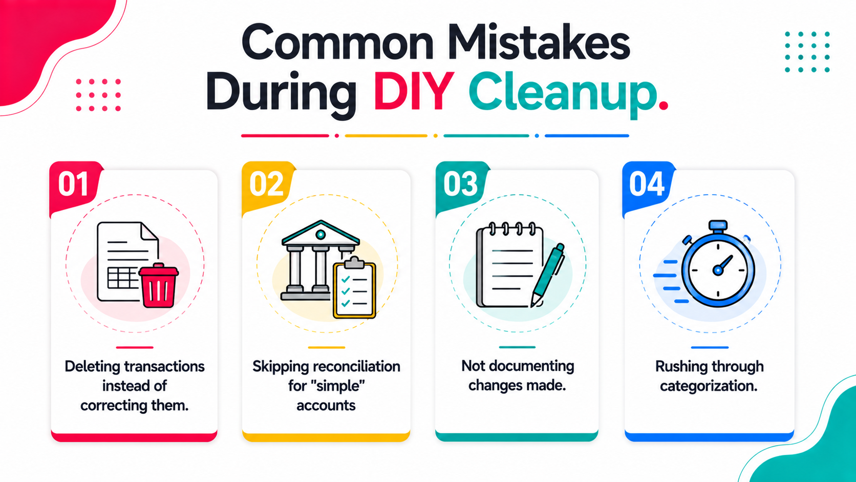 Common Mistakes During DIY Cleanup