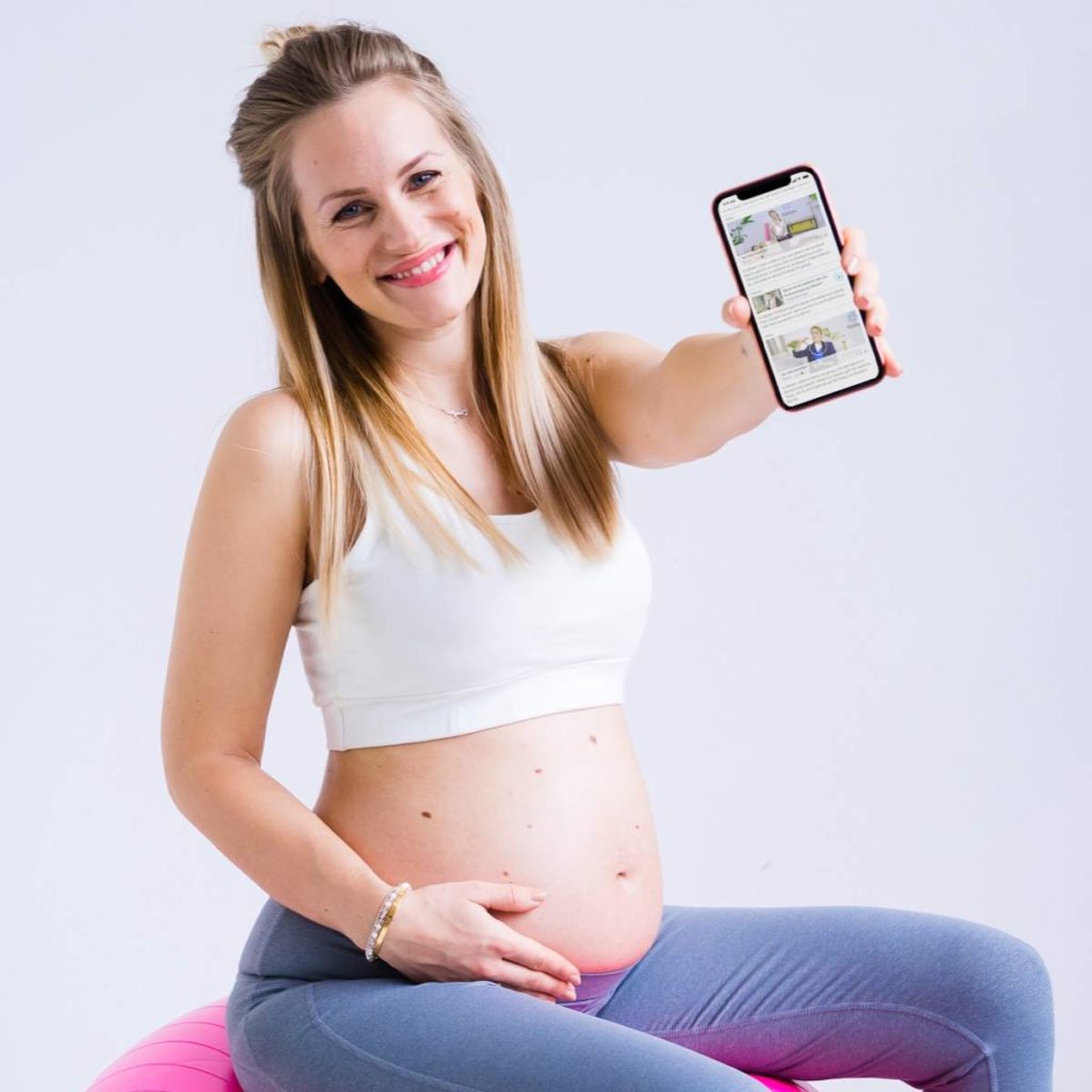 Geburtsvorbereitungskurs in der keleya App